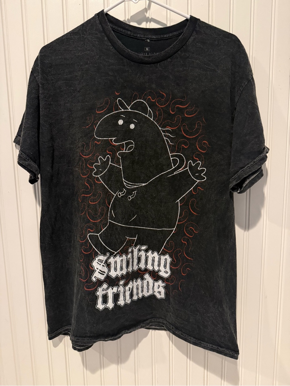 Smiling Friends Black Graphic Tee